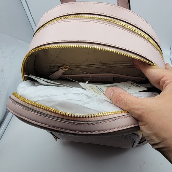 Michael Kors Jaycee Medium Zip Pocket Backpack Powder Blush Pink main image 5
